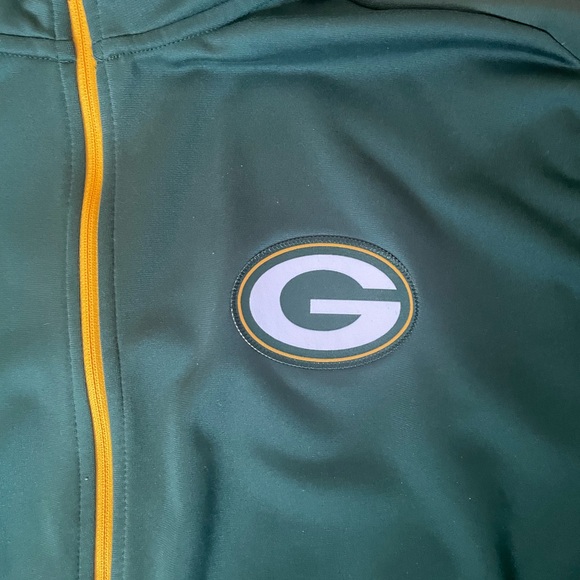 NFL Green Bay Packers Light weight Full Zip Men's On Field Nike - Picture 4 of 7